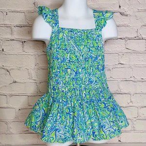 'CREWCUTS' SMOCKED TOP